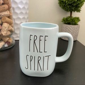 Rae Dunn ‘FREE SPIRIT’ Baby Blue Mug